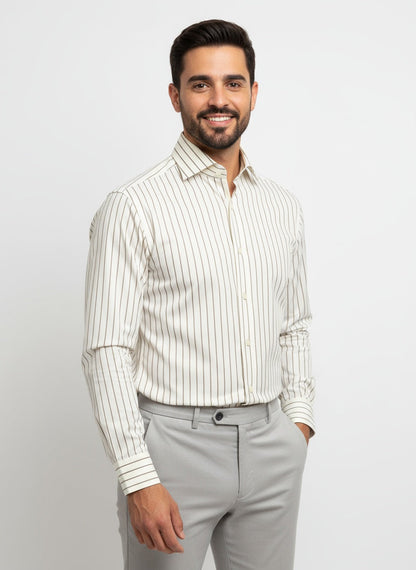 BASTIAN | CAMISA DE RAYAS | ELEGANCIA CLÁSICA