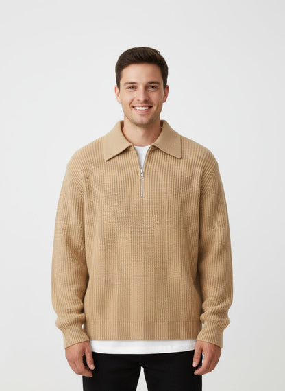 NAVARRO | JERSEY DE CREMALLERA | ESTILO SUTIL