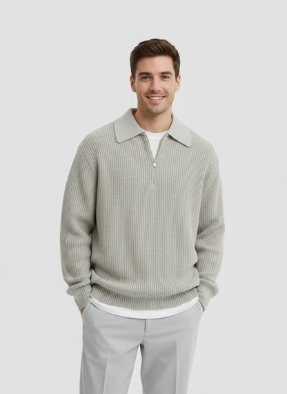 NAVARRO | JERSEY DE CREMALLERA | ESTILO SUTIL