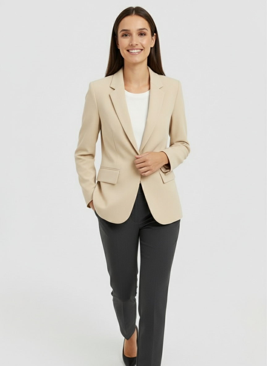 ADELINA | BLAZER DE MUJER – SOFISTICACIÓN ATEMPORAL Y VERSATILIDAD MODERNA