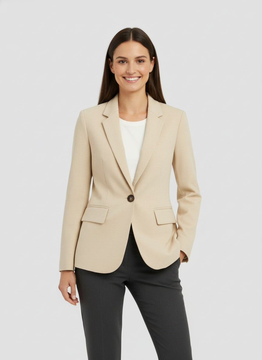 ADELINA | BLAZER DE MUJER – SOFISTICACIÓN ATEMPORAL Y VERSATILIDAD MODERNA