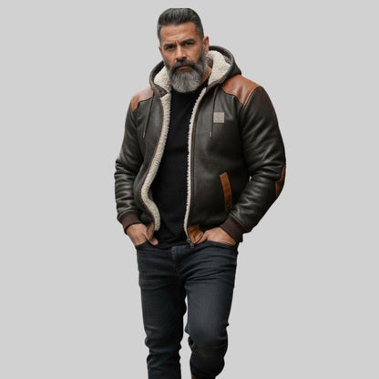 Valenor | Chaqueta Artesanal de Cuero + Guantes de REGALO