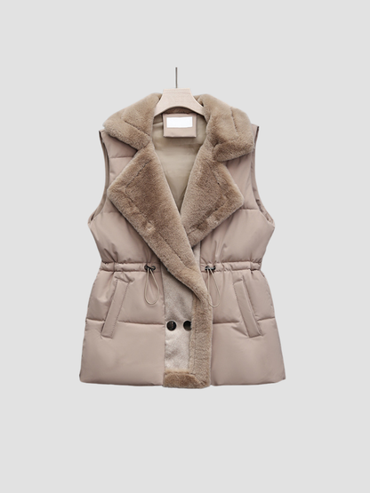 LIRENA | BODYWARMER PARA MUJER – ELEGANCIA MODERNA Y CONFORT ENVOLVENTE