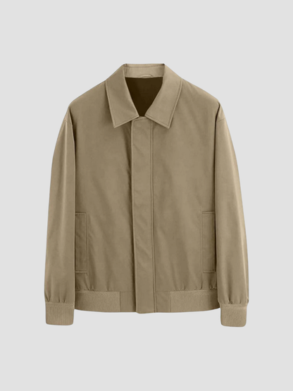 LUCERIO | CHAQUETA DE HOMBRE – MINIMALISMO MODERNO Y ELEGANCIA NATURAL