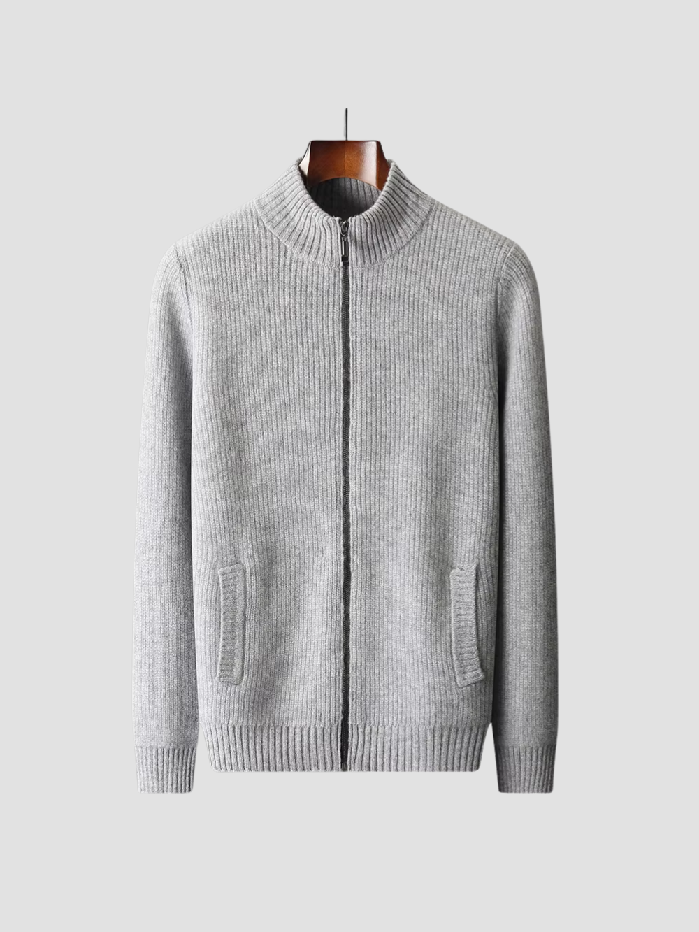 MAURICIO | CÁRDIGAN DE HOMBRE | CREMALLERA EN CACHEMIRA