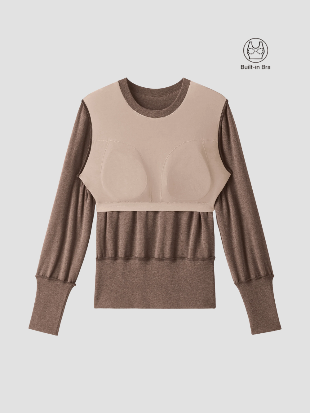 DACIO | TOP DE PUNTO ELÁSTICO CON SOPORTE – LÍNEAS LIMPIAS Y FACILIDAD COTIDIANA