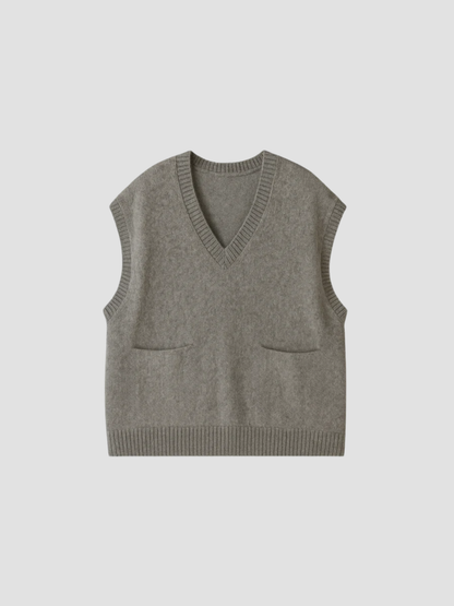 VERA | CHALECO SIN MANGAS | LANA SUAVE Y ESTILO VERSÁTIL