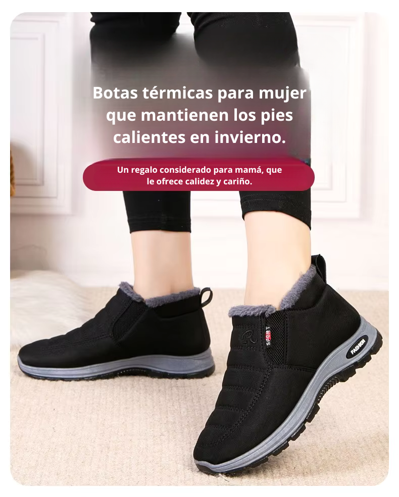 Botas con forro polar impermeables unisex