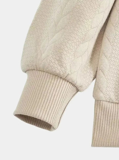 Jersey Henley Essential con Cremallera Media