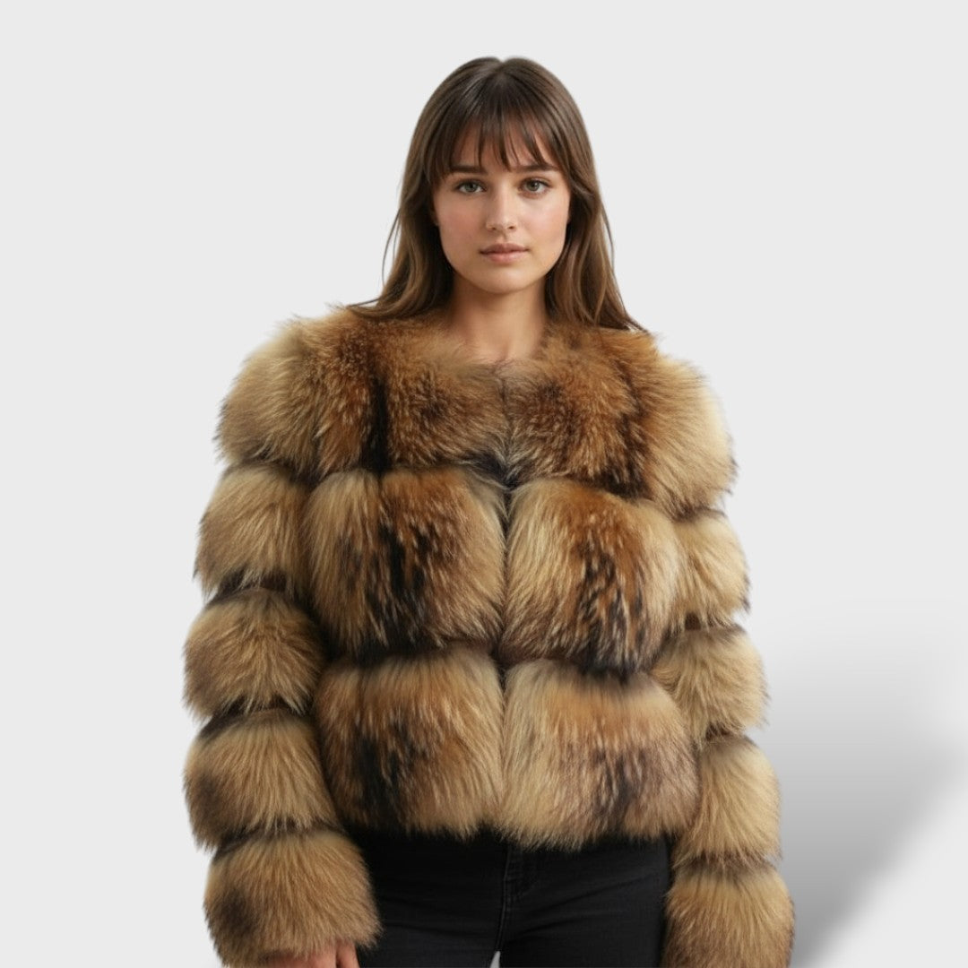 Chaqueta de Piel Sintética de Lujo para Mujeres