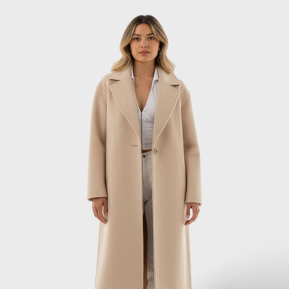 Abrigo Femenino Oversized Largo de Invierno