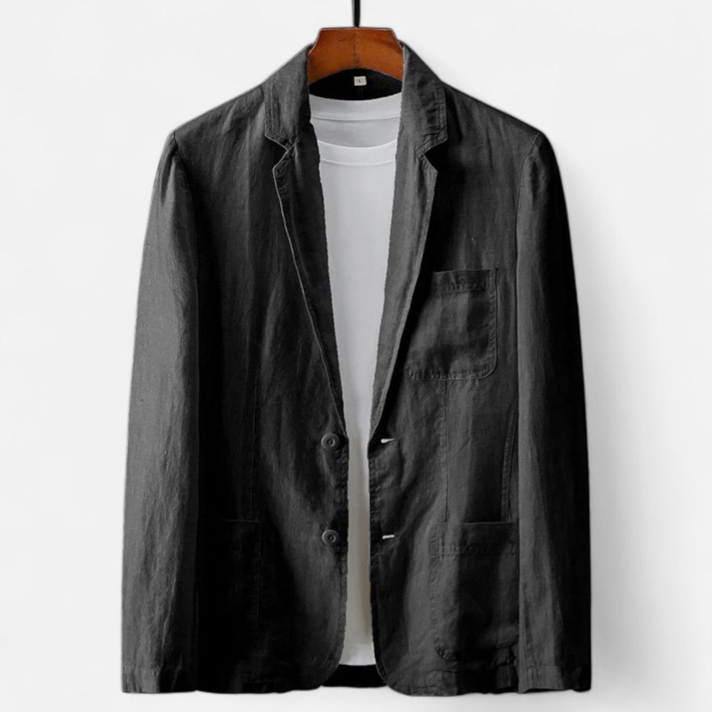 Blazer Casual Hombre Elegancia Atemporal en Lino