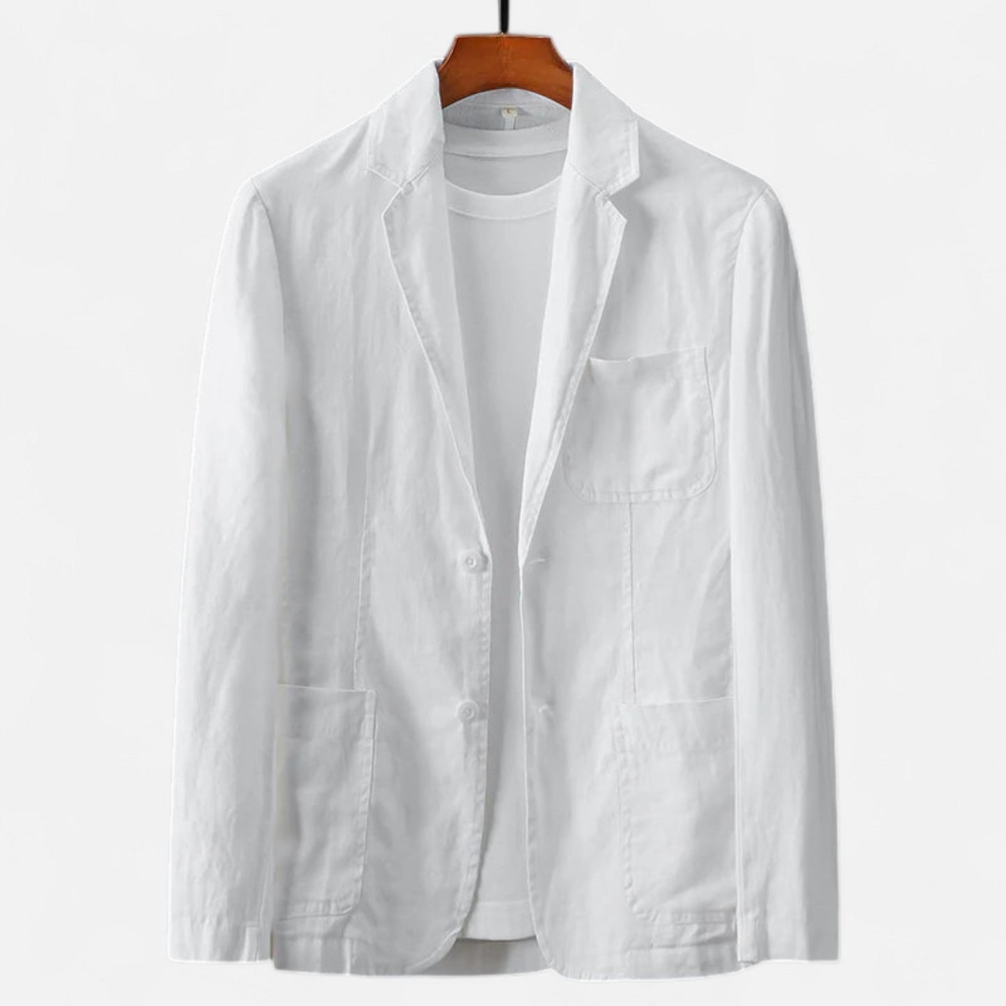 Blazer Casual Hombre Elegancia Atemporal en Lino