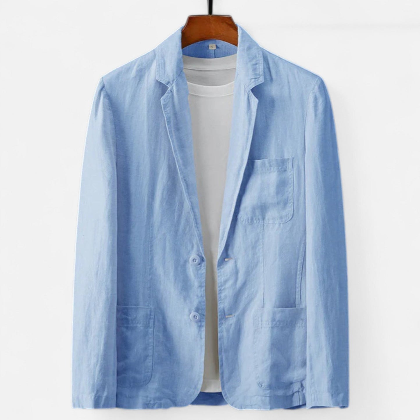 Blazer Casual Hombre Elegancia Atemporal en Lino