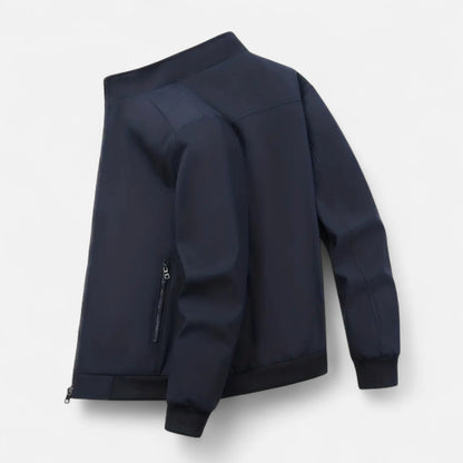 Chaqueta Ligera Hombre Cremallera Cuello Alto