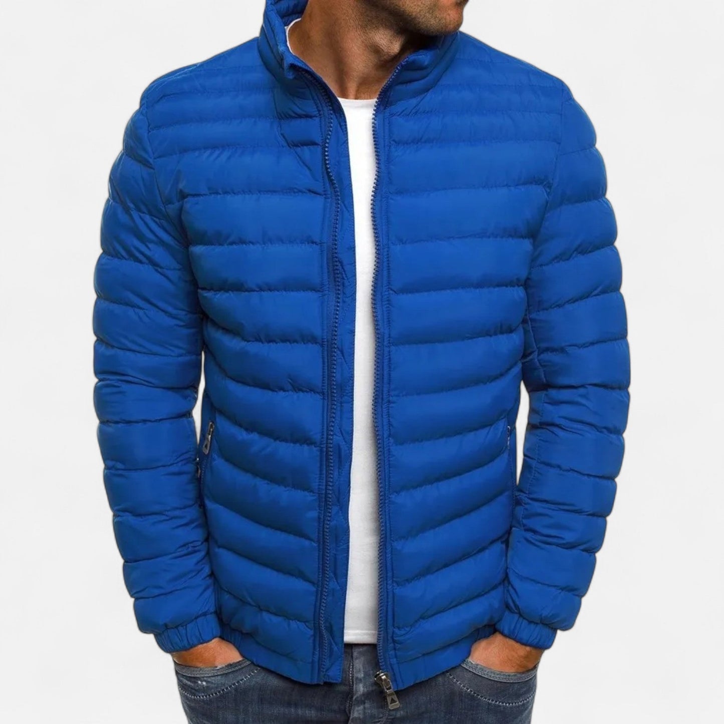 Chaqueta Hombre Invierno Acolchada Puffer