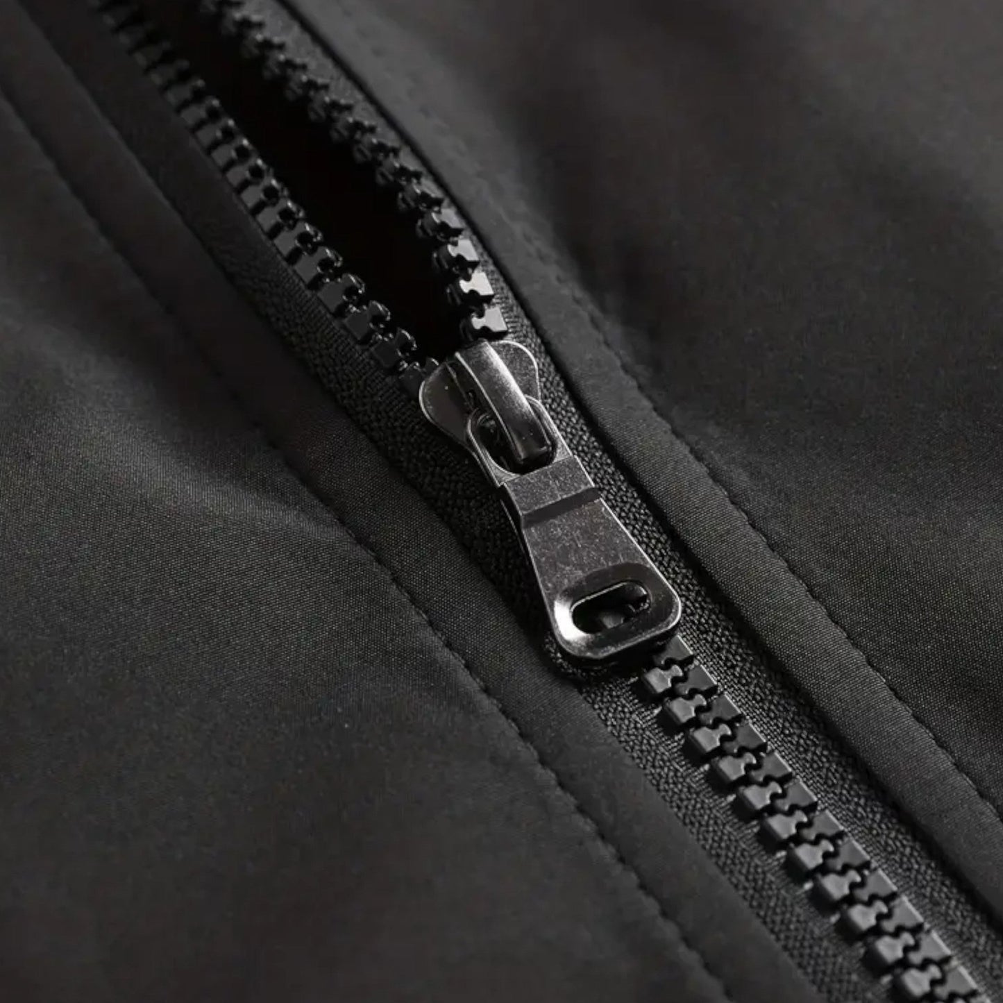 Chaqueta Ligera Hombre Cremallera Cuello Alto