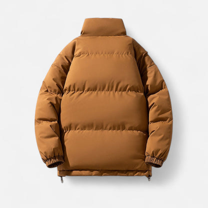 Chaqueta Acolchada Hombre Plus Size Invierno Impermeable y Cálida