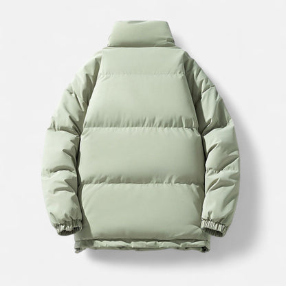 Chaqueta Acolchada Hombre Plus Size Invierno Impermeable y Cálida