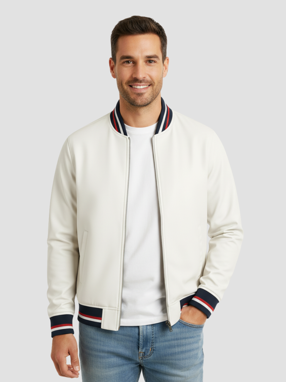 LAZARÓN | CAZADORA BOMBER PARA HOMBRE – ESTILO DEPORTIVO Y VERSATILIDAD DIARIA